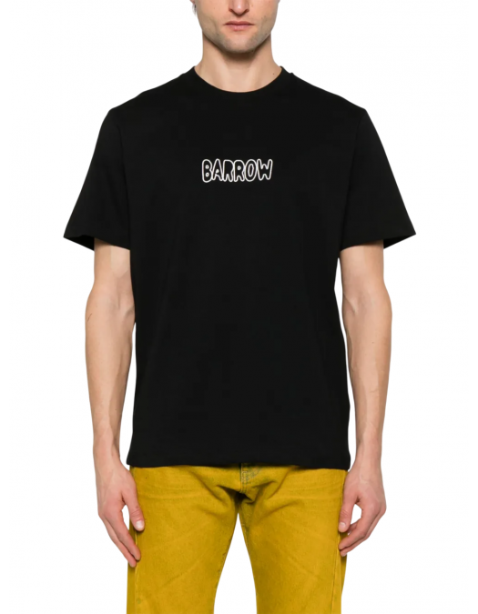 TRICOU BARROW, Graphic Design, Color Print, Black - S5BWUATH053110 TRICOU BARROW, Graphic Design, Color Print, Black - S5BWUATH053110