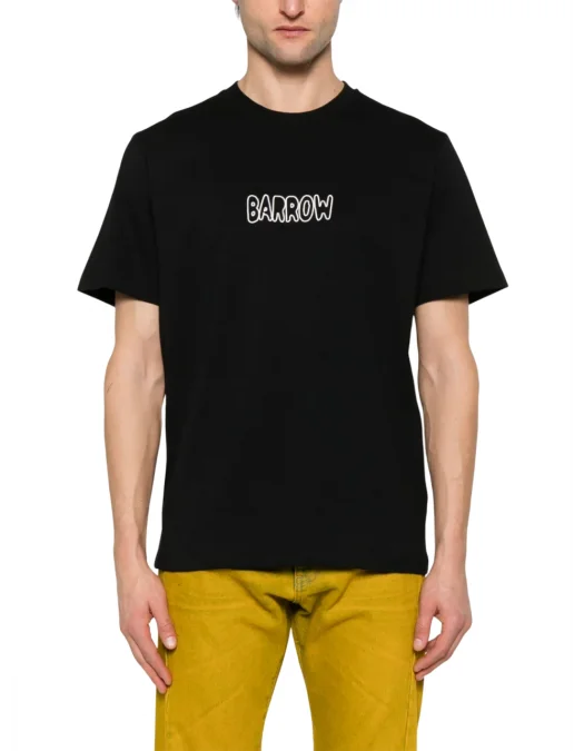 TRICOU BARROW, Graphic Design, Color Print, Black - S5BWUATH053110 TRICOU BARROW, Graphic Design, Color Print, Black - S5BWUATH053110