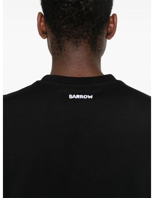 TRICOU BARROW, Color Teddy Bear Print, Black - S5BWUATH058110 TRICOU BARROW, Color Teddy Bear Print, Black - S5BWUATH058110