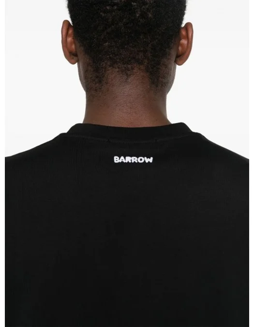 TRICOU BARROW, Color Teddy Bear Print, Black - S5BWUATH058110 TRICOU BARROW, Color Teddy Bear Print, Black - S5BWUATH058110