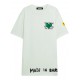 TRICOU BARROW, Text Print, Logo Insert, White - S5BWUATH060002 TRICOU BARROW, Text Print, Logo Insert, White - S5BWUATH060002