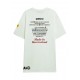 TRICOU BARROW, Text Print, Logo Insert, White - S5BWUATH060002 TRICOU BARROW, Text Print, Logo Insert, White - S5BWUATH060002