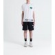 TRICOU BARROW, Text Print, Logo Insert, White - S5BWUATH060002 TRICOU BARROW, Text Print, Logo Insert, White - S5BWUATH060002