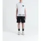 TRICOU BARROW, Text Print, Logo Insert, White - S5BWUATH060002 TRICOU BARROW, Text Print, Logo Insert, White - S5BWUATH060002