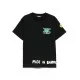 TRICOU BARROW, Text Print, Logo Insert, Black - S5BWUATH060110