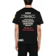 TRICOU BARROW, Text Print, Logo Insert, Black - S5BWUATH060110