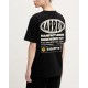 TRICOU BARROW, Text Print, Logo Insert, Black - S5BWUATH066110 TRICOU BARROW, Text Print, Logo Insert, Black - S5BWUATH066110