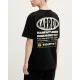 TRICOU BARROW, Text Print, Logo Insert, Black - S5BWUATH066110