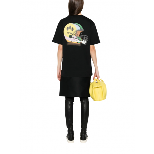 TRICOU BARROW, Embroidered Logo, Baseball Helmet, Black