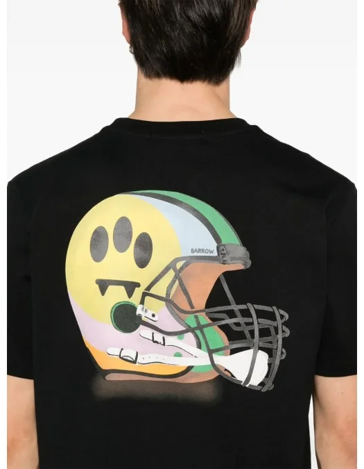 TRICOU BARROW, Embroidered Logo, Baseball Helmet, Black - S5BWUATH145110 TRICOU BARROW, Embroidered Logo, Baseball Helmet, Black - S5BWUATH145110