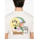 TRICOU BARROW, Embroidered Logo, Baseball Helmet, White - S5BWUATH145BW029 TRICOU BARROW, Embroidered Logo, Baseball Helmet, White - S5BWUATH145BW029