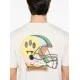 TRICOU BARROW, Embroidered Logo, Baseball Helmet, White - S5BWUATH145BW029 TRICOU BARROW, Embroidered Logo, Baseball Helmet, White - S5BWUATH145BW029