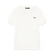 TRICOU BARROW, Little Logo Insert, Bear Print, White - S5BWUATH150002 TRICOU BARROW, Little Logo Insert, Bear Print, White - S5BWUATH150002