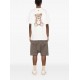 TRICOU BARROW, Little Logo Insert, Bear Print, White - S5BWUATH150002 TRICOU BARROW, Little Logo Insert, Bear Print, White - S5BWUATH150002
