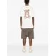 TRICOU BARROW, Little Logo Insert, Bear Print, White - S5BWUATH150002 TRICOU BARROW, Little Logo Insert, Bear Print, White - S5BWUATH150002