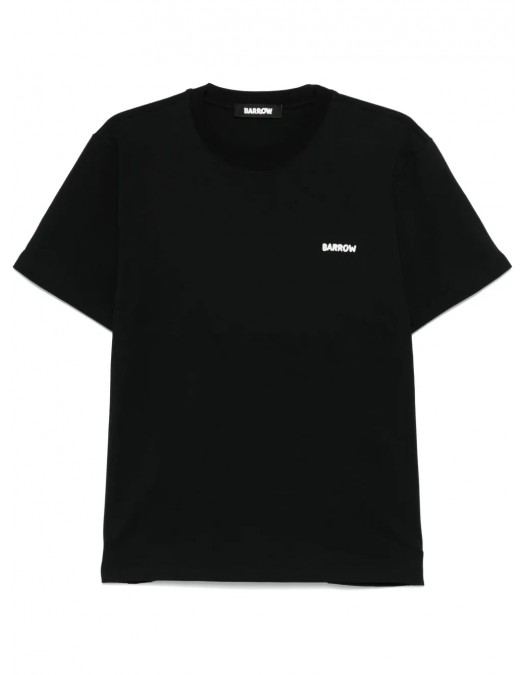 TRICOU BARROW, Little Logo Insert, Bear Print, Black - S5BWUATH150110 TRICOU BARROW, Little Logo Insert, Bear Print, Black - S5BWUATH150110