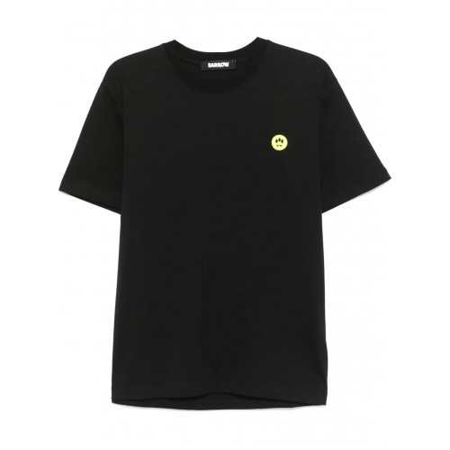 TRICOU BARROW, Raised Logo, Bear Print, Black