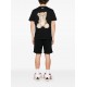 TRICOU BARROW, Raised Logo, Bear Print, Black - S5BWUATH152110 TRICOU BARROW, Raised Logo, Bear Print, Black - S5BWUATH152110