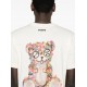 TRICOU BARROW, Iconic Smile, Bear Print, White - S5BWUATH152BW029 TRICOU BARROW, Iconic Smile, Bear Print, White - S5BWUATH152BW029
