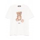 TRICOU BARROW, Iconic Print, Teddy Bear, White - S5BWUATH154002 TRICOU BARROW, Iconic Print, Teddy Bear, White - S5BWUATH154002