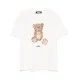 TRICOU BARROW, Iconic Print, Teddy Bear, White - S5BWUATH154002 TRICOU BARROW, Iconic Print, Teddy Bear, White - S5BWUATH154002