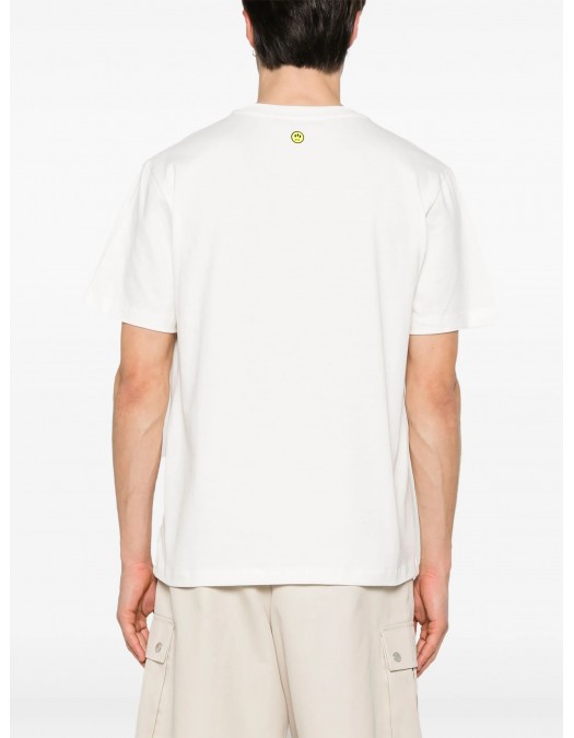 TRICOU BARROW, Iconic Print, Teddy Bear, White - S5BWUATH154002 TRICOU BARROW, Iconic Print, Teddy Bear, White - S5BWUATH154002