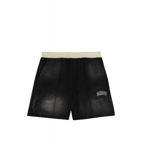 Bermude BARROW, BLACK COTTON BERMUDA SHORTS