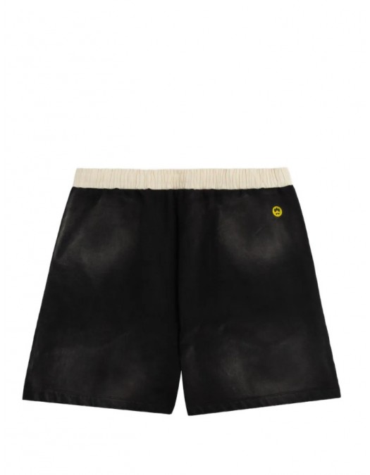 Bermude BARROW, BLACK COTTON BERMUDA SHORTS - S6BWUABE016110