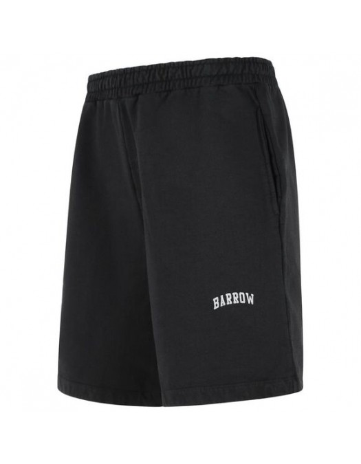 Bermude BARROW, BLACK COTTON BERMUDA SHORTS - S6BWUABE017110