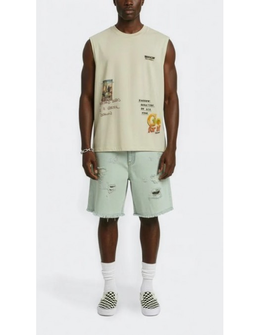 Bermude Barrow Denim Shorts - S6BWUABE042226