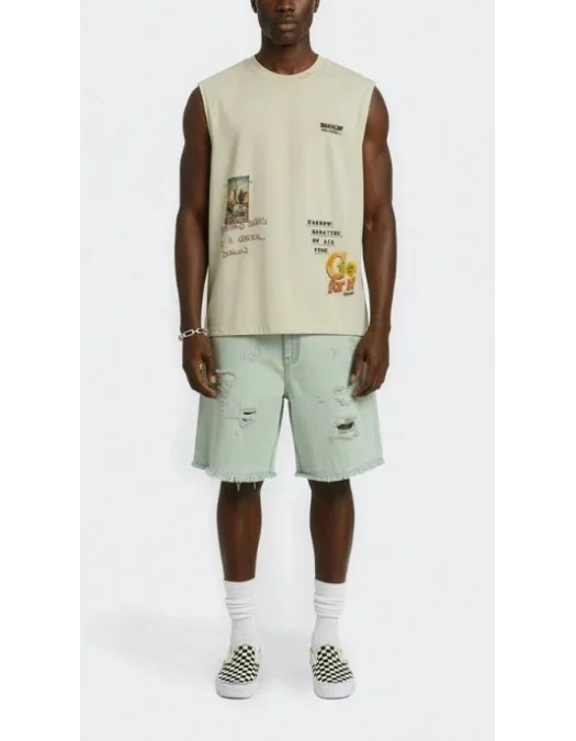 Bermude Barrow Denim Shorts - S6BWUABE042226
