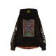 Hanorac BARROW, graphic hoodie, Black - S6BWUAHS021110