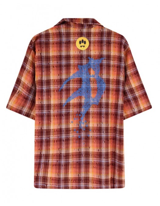 Camasa BARROW, Used Effect Cotton ShirtUsed Effect Cotton Shirt - S6BWUASI030140