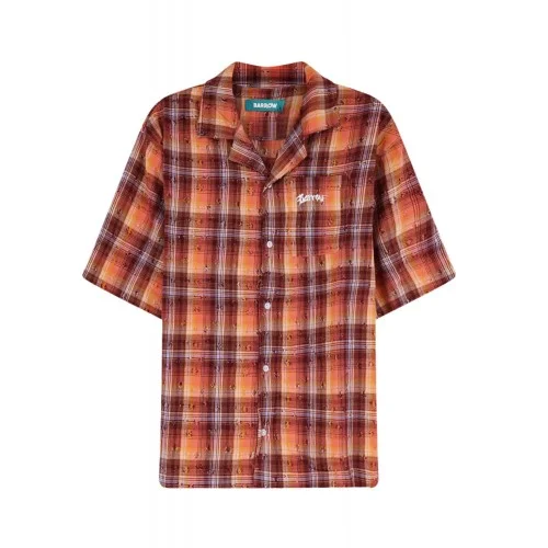 Camasa BARROW, Used Effect Cotton ShirtUsed Effect Cotton Shirt