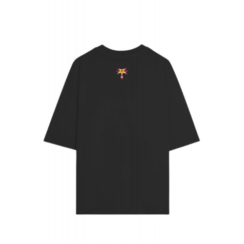 Tricou BARROW,  Black Jersey T-shirt With Print