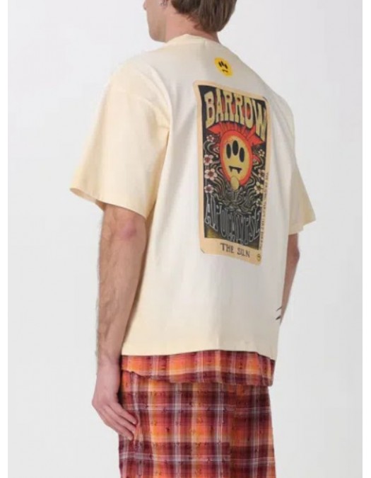 Tricou BARROW, Cotton T-shirt With Front Print - S6BWUATH022013