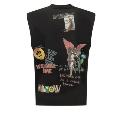 Maieu BARROW, Graphic Jersey Sleeveless T-Shirt