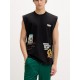 Maieu BARROW, Graphic Jersey Sleeveless T-Shirt - S6BWUATH033110