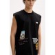 Maieu BARROW, Graphic Jersey Sleeveless T-Shirt - S6BWUATH033110