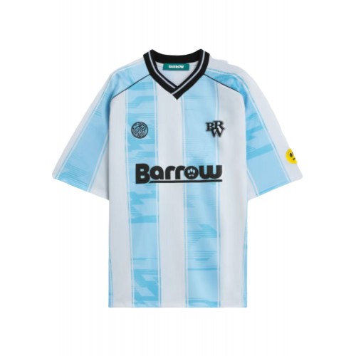 Tricou BARROW, logo T-shirt, geometrica all-over, White