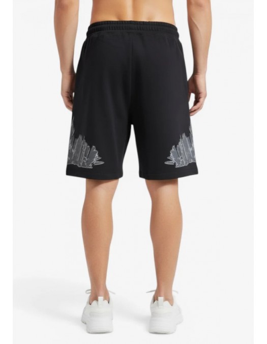 Bermude MARCELO BURLON, COUNTY OF MILAN, GEOMETRIC WINGS, Black - S6CMMABE018110