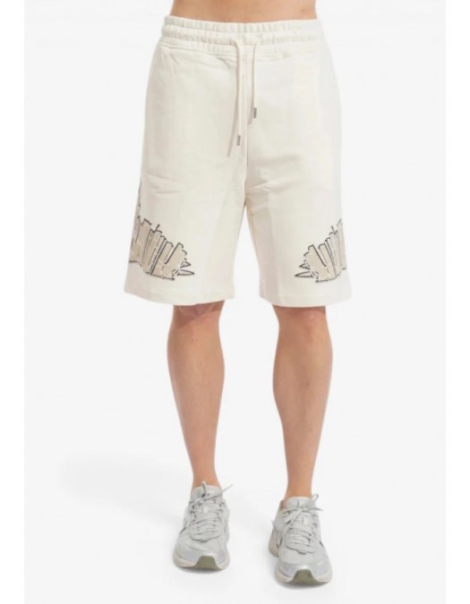 Bermude MARCELO BURLON, COUNTY OF MILAN,GEOMETRIC WINGS - S6CMMABE018412