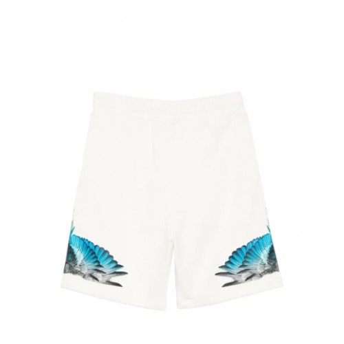 Bermude MARCELO BURLON, Wings print shorts