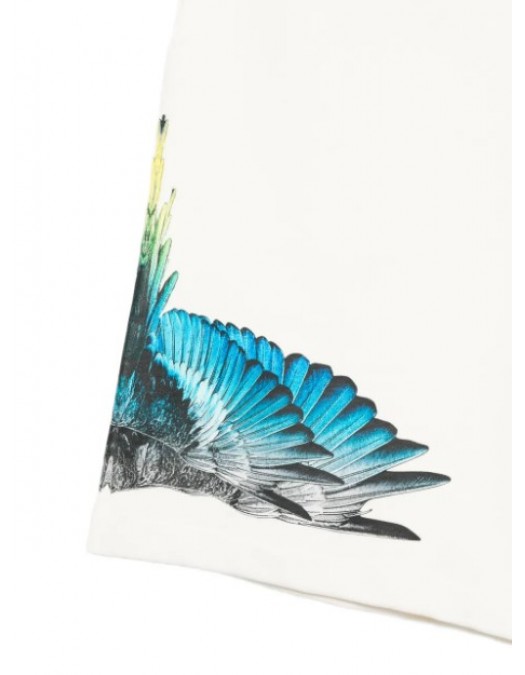 Bermude MARCELO BURLON, Wings print shorts - S6CMMABE026412