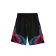 Pantaloni Scurti Marcelo Burlon, FEATHERS Insert, Negru - S6CMMABE027110