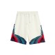 Bermude MARCELO BURLON, Bermuda Shorts With Wing Print - S6CMMABE027412