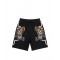 Pantaloni scurti MARCELO BURLON, tiger print bermuda, Negru
