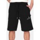 Bermude MARCELO BURLON, Men's Black Long Shorts - S6CMMABE092110