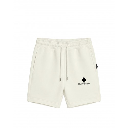 Pantaloni scurti MARCELO BURLON, County of Milan bermuda, Alb