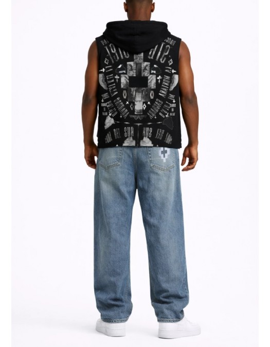 Jeans MARCELO BURLON, in a five-pocket style - S6CMMADP082126